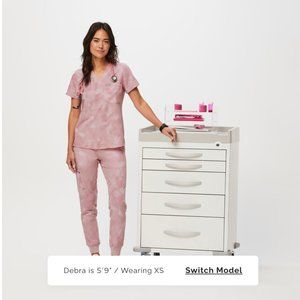 Figs Scrubs - Breast Cancer Edition